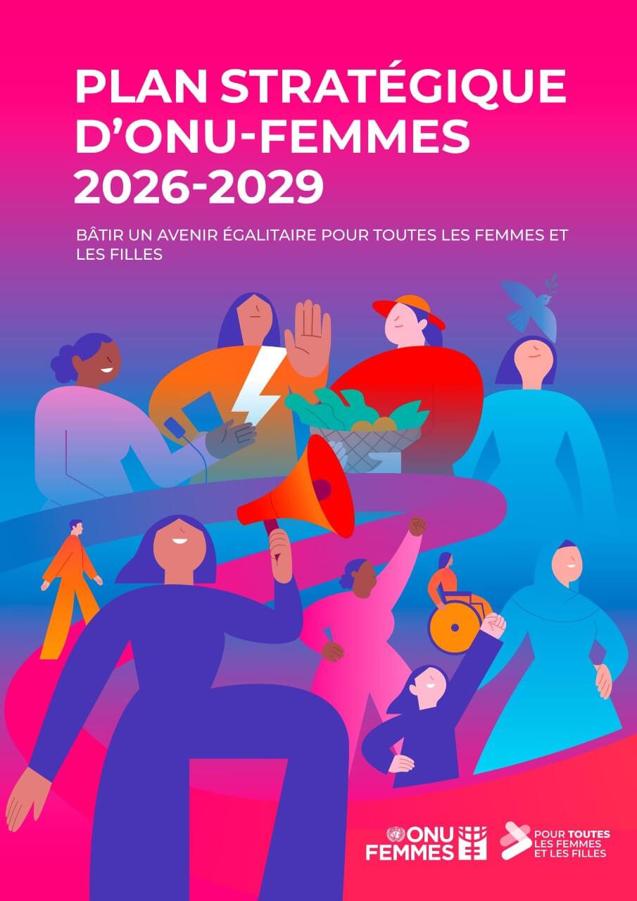 Plan stratégique d’ONU Femmes 2026–2029 – brochure