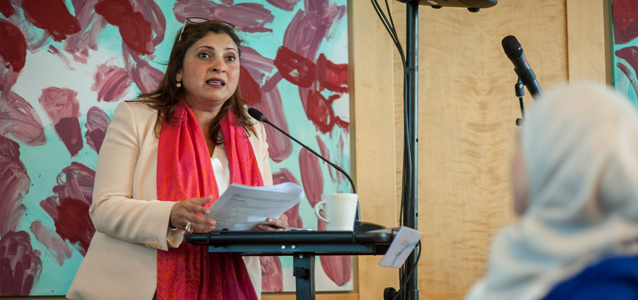 Lina Sinjab, Syrian journalist. Photo: Photo credit: Tineke D'haese/OXFAM