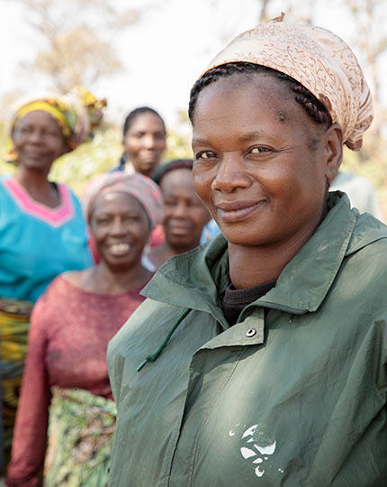 Wamama Agnes, 52, President of the SOCCOMAD Cooperative. Photo:  UN Women/Ryan Brown