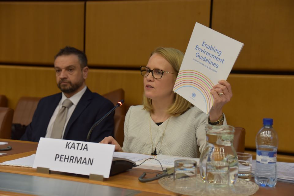 Katja Perhman. Photo: UN Office at Vienna