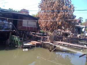 The worst flood in seventy years hit Thailand in 2011