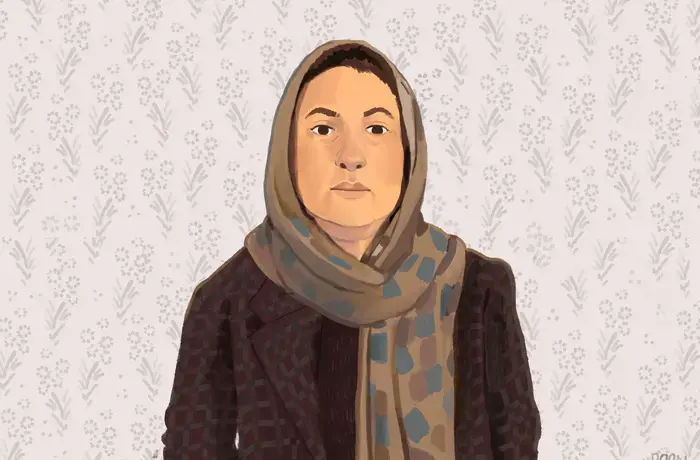 illustration of Mursal Samadi. Credit: Poompat Watanasirikul