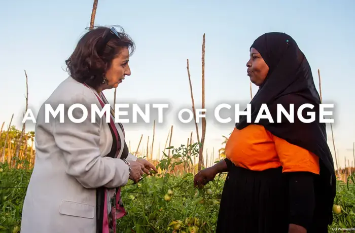 A moment of change