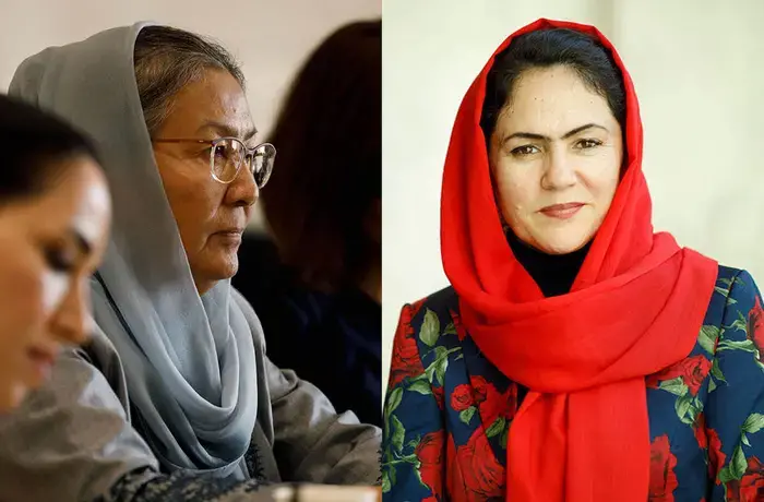 Habiba Sarabi et Fawzia Koofi