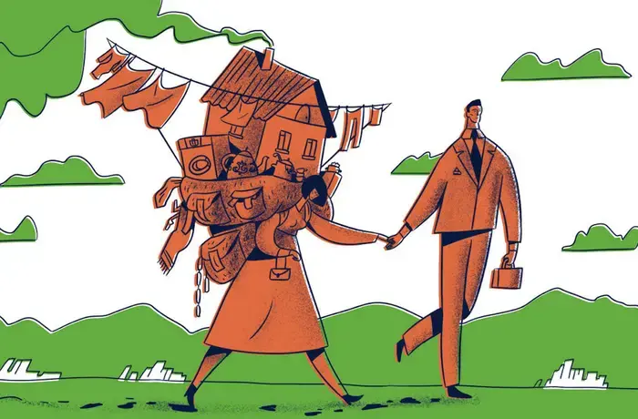 In Kyrgyzstan, data journalists innovate to inform new audiences about gender inequalities. Illustration: Tatyana Zelenskaya for Kloop Media 