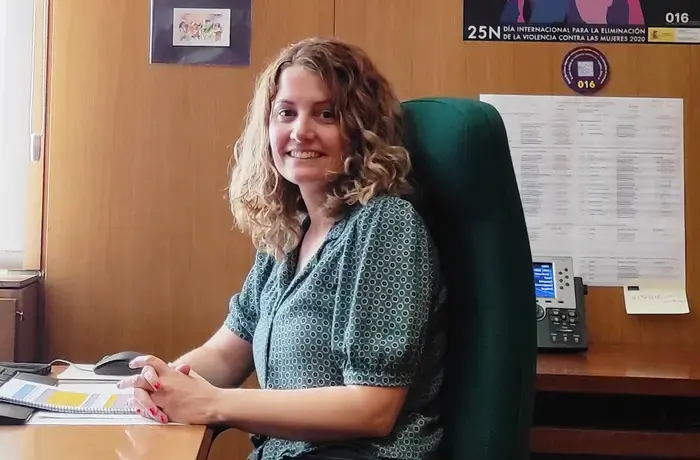 Ms. Itziar Abad Andújar is the Deputy Director General for Awareness, Prevention and Studies of Gender-Based Violence (GBV) at the Government Delegation against GBV. Photo courtesy of Itziar Abad Andújar. 