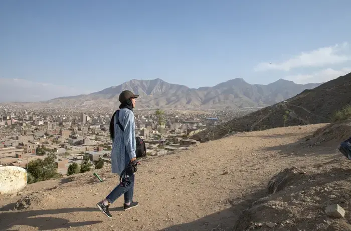 Photo of Ghotai (pseudonym) for the fourth story in the “After August” series. Photo: UN Women/Habib Sayed Bidell.