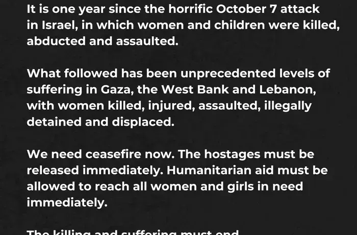 X post on 7 October 2024.
