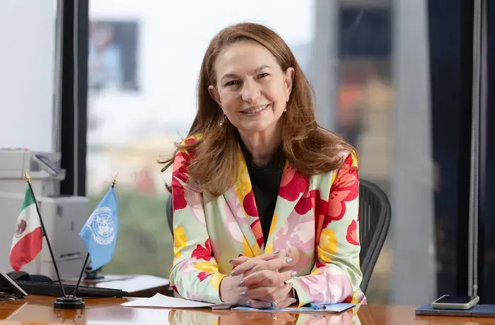 Moni Pizani Orsini, représentante d’ONU Femmes au Mexique dans le bureau de pays. ONU Femmes/Dzilam Méndez