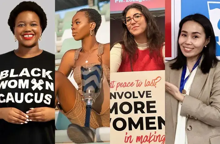 Youth activists speak out on International Youth Day 2025.