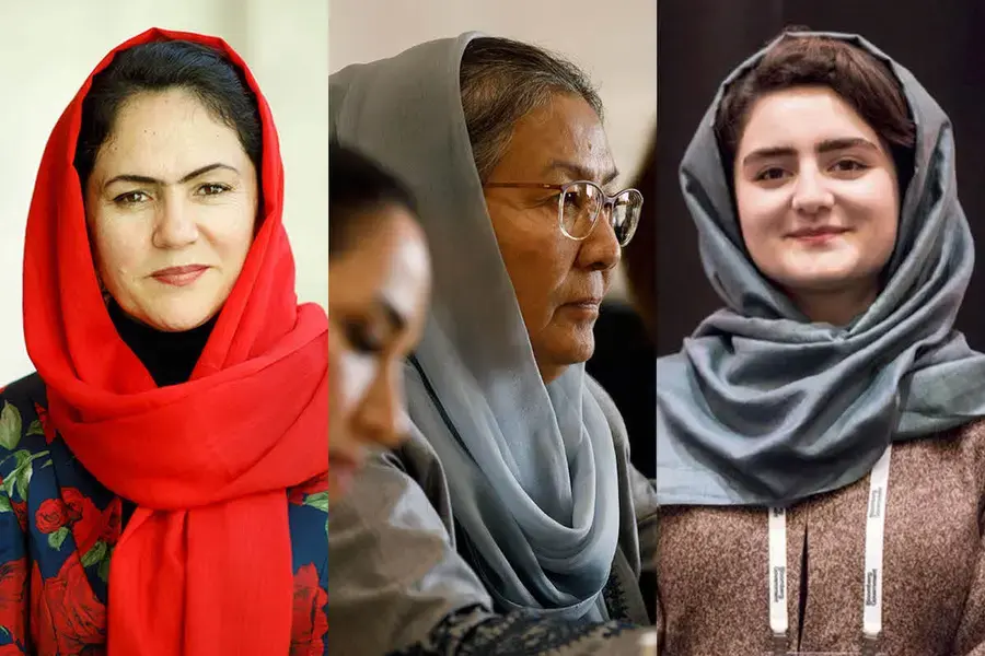 Fawzia Koofi, Habiba Sarabi and Maryam Rayed