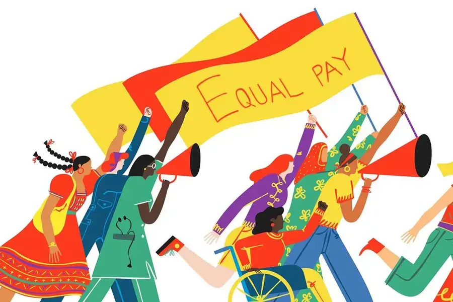 Veronica Grech equal pay illustration