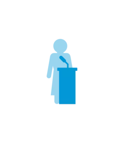icon depicting Security Council briefer