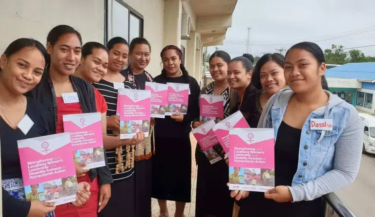 The Shifting the Power Coalition works to support  young women’s leadership on climate action, equipping them with knowledge and tools to respond to crisis. Photo: Shifting the Power Coalition