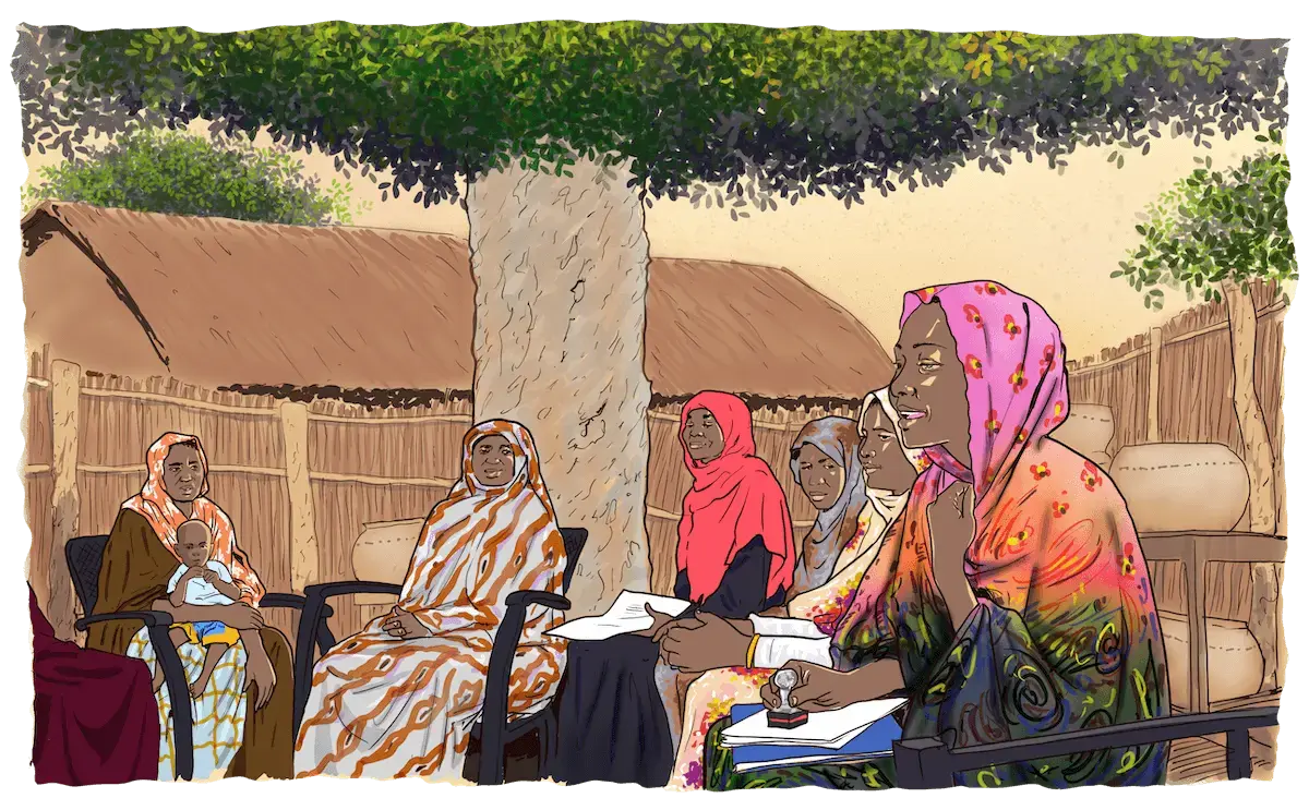 Women lead the humanitarian response in Sudan 