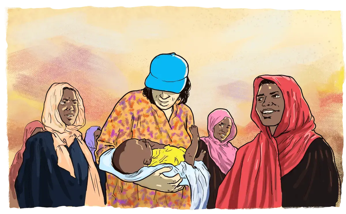 Women lead humanitarian action in Sudan