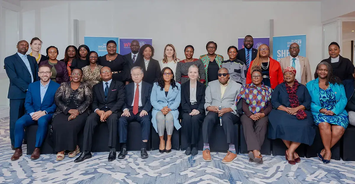 UN Women Executive Board with civil-society and private-sector women leaders in Zimbabwe