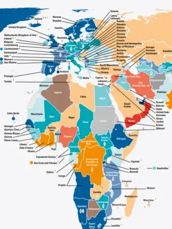 A section of the 2026 Women in Politics map