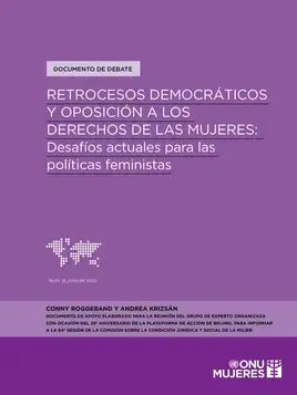 Retrocesos democráticos y oposición a los derechos de las mujeres: Desafíos actuales para las políticas feministas