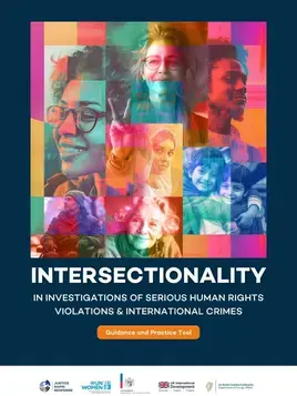 Intersectionality in investigations of serious human rights violations and international crimes: Guidance and practice tool - cover