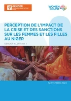 Perception of the impact of the crisis and sanctions on women and girls in Niger cover image