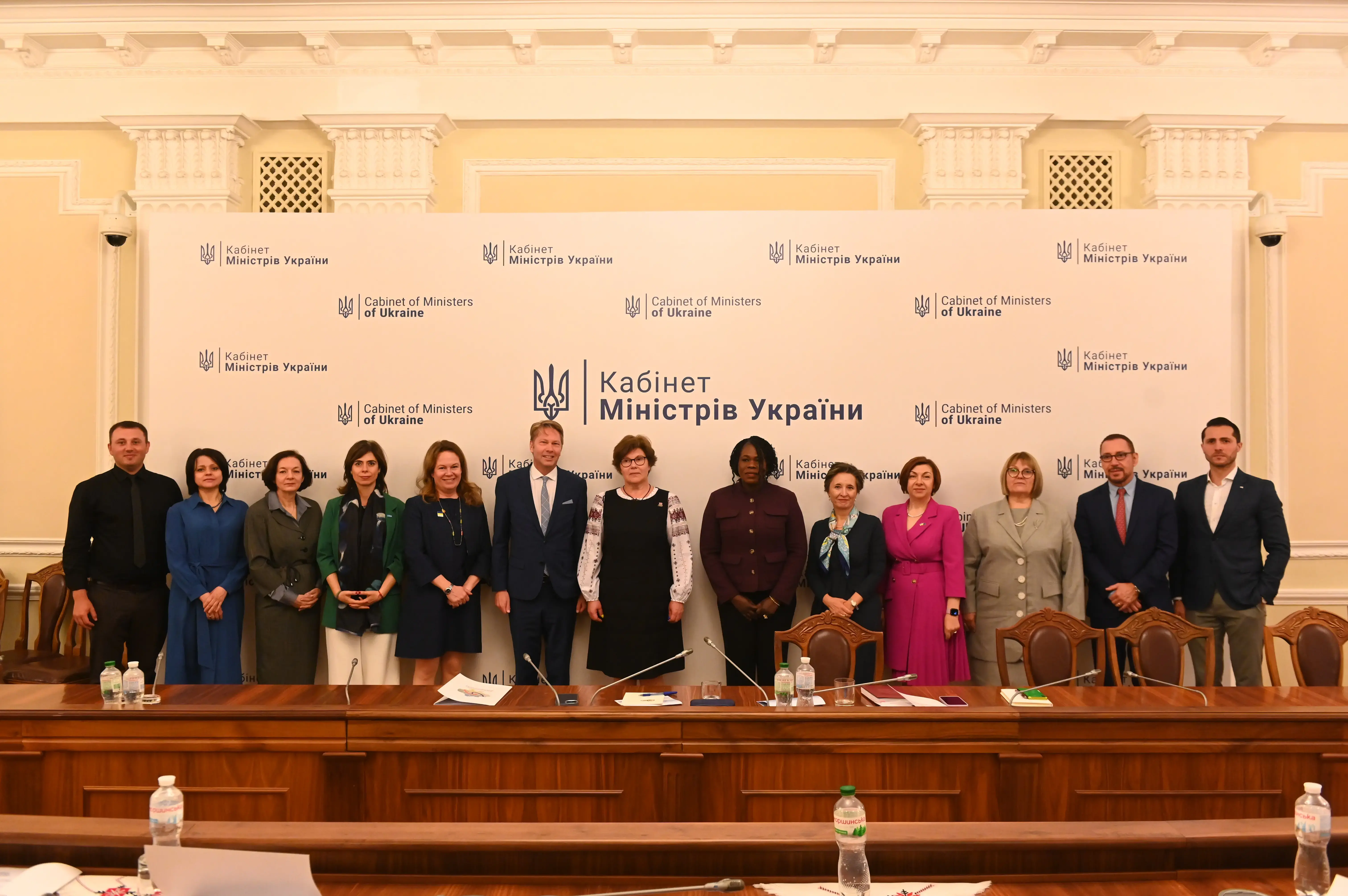 UN Women Executive Board engages in discussions with Kateryna Levchenko, Government Commissioner for Gender Policy in Ukraine, highlighting Ukraine's efforts in gender-responsive recovery and EU accession. Photo: UN Women