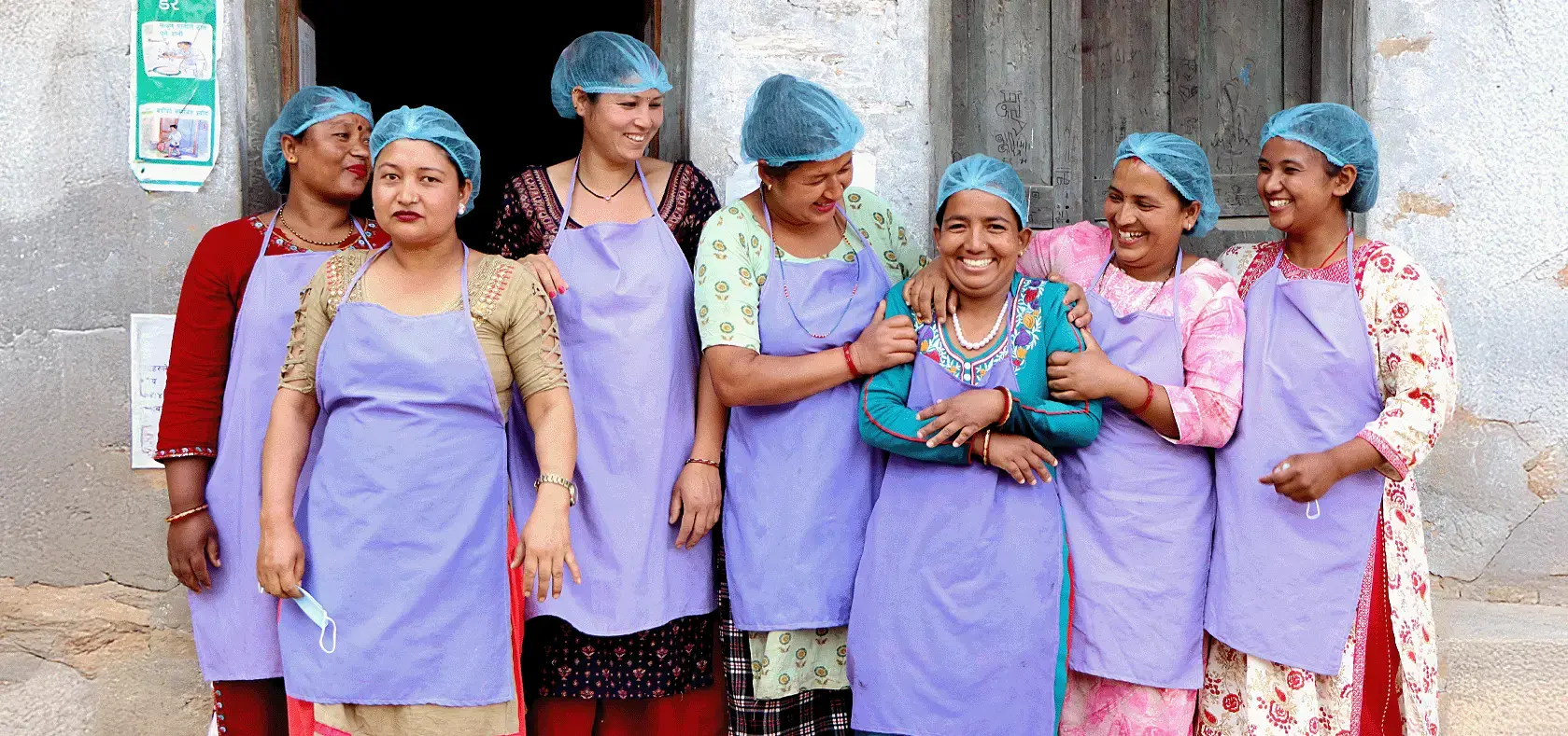 Picture 6: Candid Moment: Cook team of community kitchen conducted in Jajarkot. Photo: UN Women/Sangharsha Panta