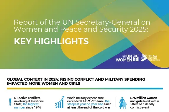 Infographic of SG's 2025 WPS report