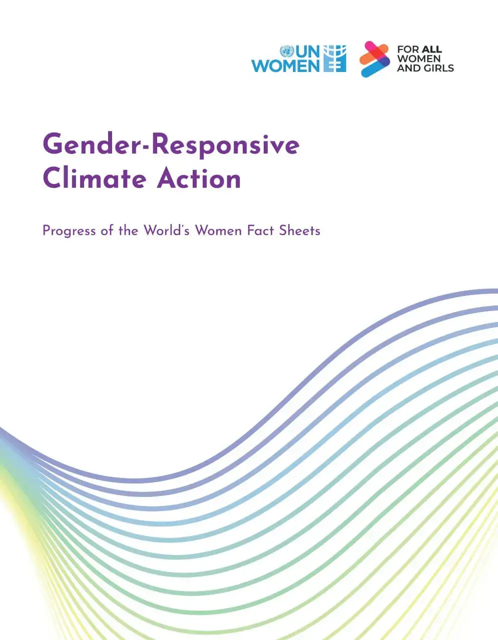 Progress of the world’s women: Fact sheets