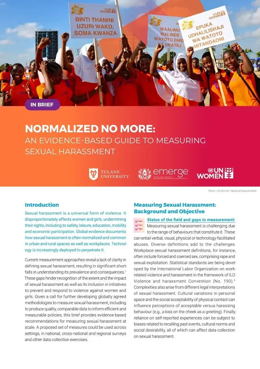 Normalized no more: An evidenced-based guide to measuring sexual harassment