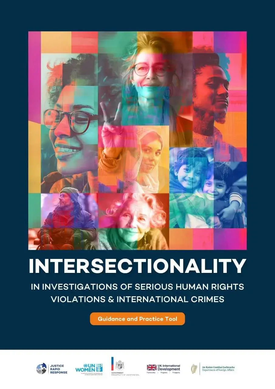 Intersectionality in investigations of serious human rights violations and international crimes: Guidance and practice tool - cover