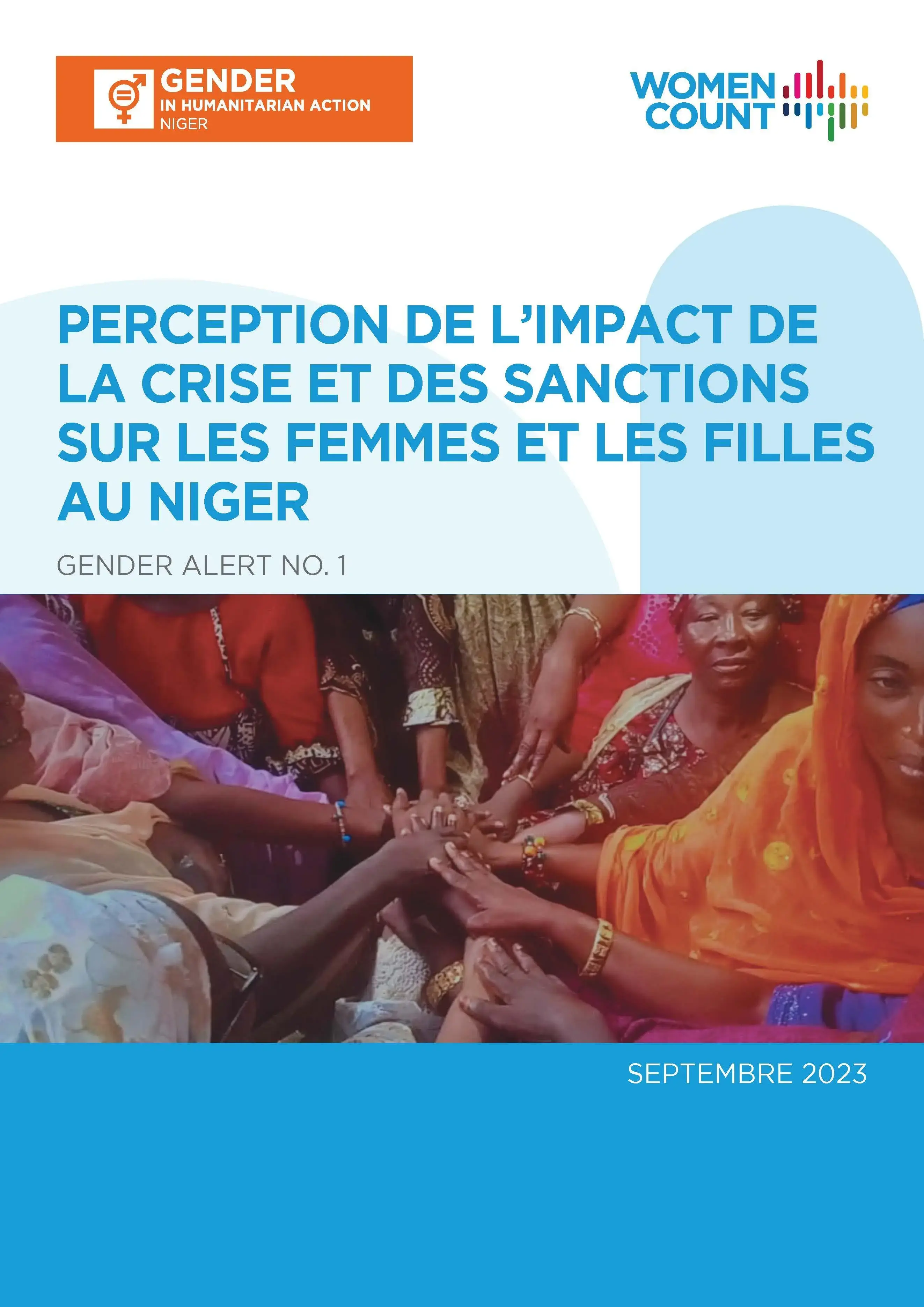 Perception of the impact of the crisis and sanctions on women and girls in Niger cover image